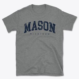 Mason Michigan Urban Vibe Basic T-Shirt