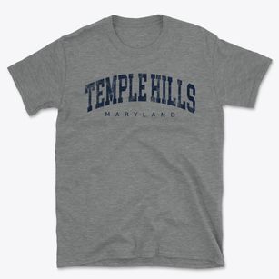 Temple Hills Maryland Urban Vibe Basic T-Shirt
