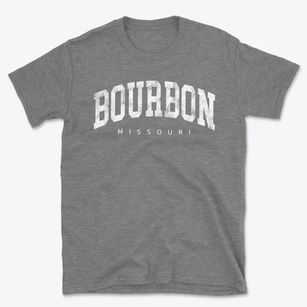 Bourbon Missouri Urban Vibe Basic T-Shirt