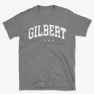 Gilbert Iowa Urban Vibe Basic T-Shirt