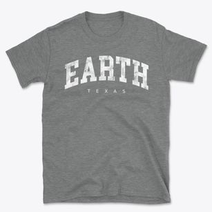 Earth Texas Urban Vibe Basic T-Shirt