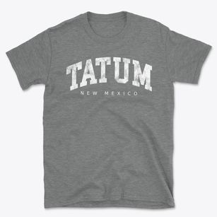 Tatum New Mexico Urban Vibe Basic T-Shirt