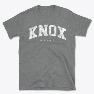 Knox Maine Urban Vibe Basic T-Shirt