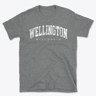 Wellington Wisconsin Urban Vibe Basic T-Shirt