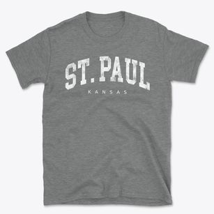 St. Paul Kansas Urban Vibe Basic T-Shirt