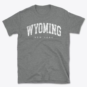 Wyoming New York Urban Vibe Basic T-Shirt