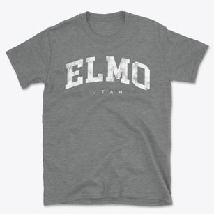 Elmo Utah Urban Vibe Basic T-Shirt