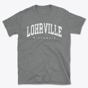 Lohrville Wisconsin Urban Vibe Basic T-Shirt