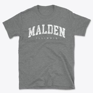 Malden Illinois Urban Vibe Basic T-Shirt