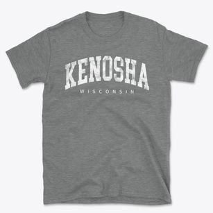Kenosha Wisconsin Urban Vibe Basic T-Shirt