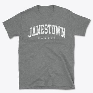 Jamestown Kansas Urban Vibe Basic T-Shirt