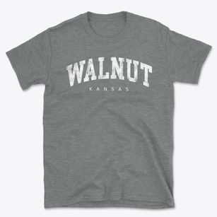 Walnut Kansas Urban Vibe Basic T-Shirt