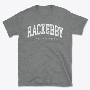 Rackerby California Urban Vibe Basic T-Shirt