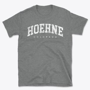 Hoehne Colorado Urban Vibe Basic T-Shirt