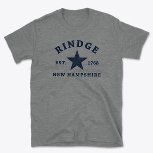 Rindge New Hampshire Star Basic T-Shirt