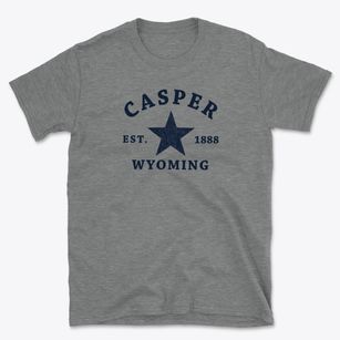 Casper Wyoming Star Basic T-Shirt