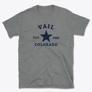 Vail Colorado Star Basic T-Shirt
