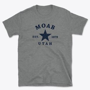 Moab Utah Star Basic T-Shirt