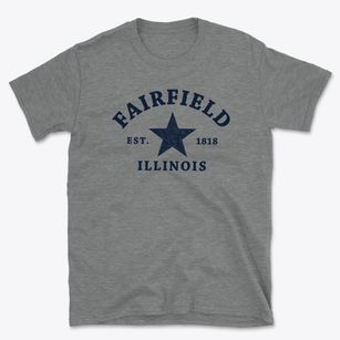 Fairfield Illinois Star Basic T-Shirt
