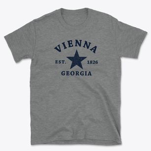 Vienna Georgia Star Basic T-Shirt