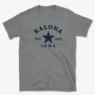 Kalona Iowa Star Basic T-Shirt