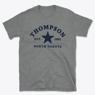 Thompson North Dakota Star Basic T-Shirt