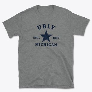 Ubly Michigan Star Basic T-Shirt