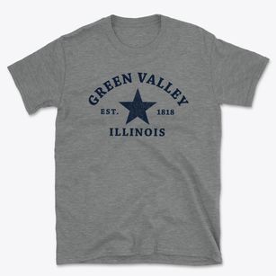 Green Valley Illinois Star Basic T-Shirt