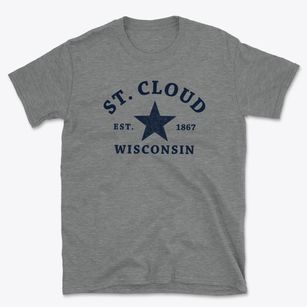 St. Cloud Wisconsin Star Basic T-Shirt