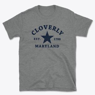 Cloverly Maryland Star Basic T-Shirt