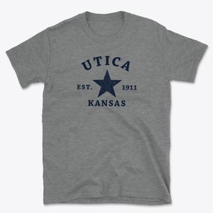 Utica Kansas Star Basic T-Shirt
