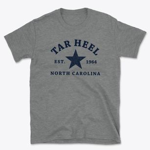 Tar Heel North Carolina Star Basic T-Shirt