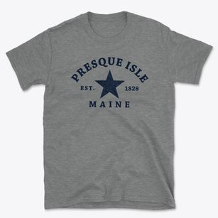 Presque Isle Maine Star Basic T-Shirt