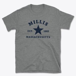 Millis Massachusetts Star Basic T-Shirt