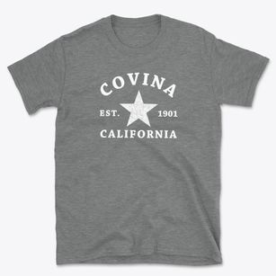 Covina California Star Basic T-Shirt