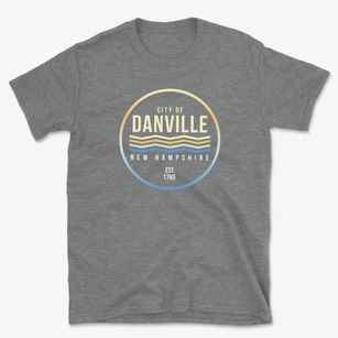 Danville New Hampshire Color Fade Basic T-Shirt