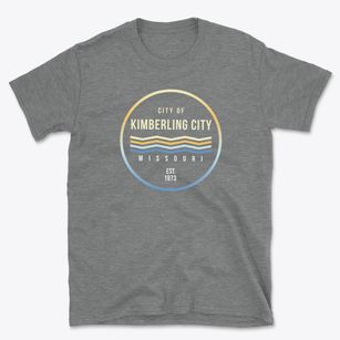 Kimberling City Missouri Color Fade Basic T-Shirt