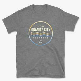 Granite City Illinois Color Fade Basic T-Shirt