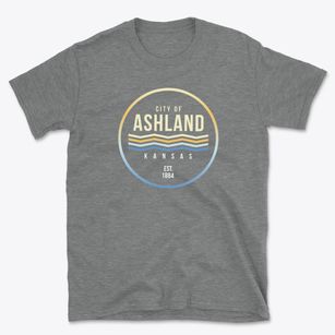 Ashland Kansas Color Fade Basic T-Shirt