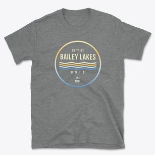 Bailey Lakes Ohio Color Fade Basic T-Shirt