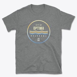 Optima Oklahoma Color Fade Basic T-Shirt