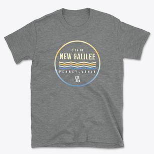 New Galilee Pennsylvania Color Fade Basic T-Shirt