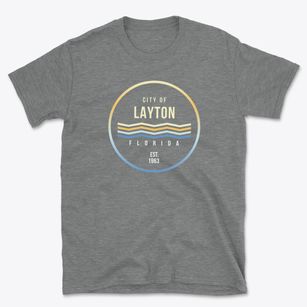 Layton Florida Color Fade Basic T-Shirt