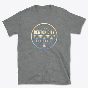 Benton City Missouri Color Fade Basic T-Shirt
