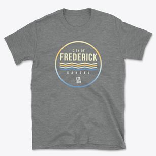 Frederick Kansas Color Fade Basic T-Shirt