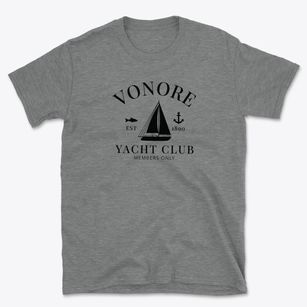 Vonore Tennessee Yacht Club Basic T-Shirt