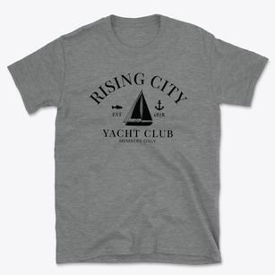 Rising City Nebraska Yacht Club Basic T-Shirt