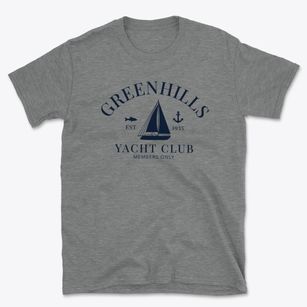 Greenhills Ohio Yacht Club Basic T-Shirt