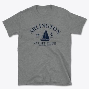 Arlington Massachusetts Yacht Club Basic T-Shirt