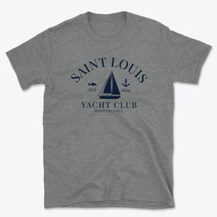 East St. Louis Illinois Yacht Club Basic T-Shirt
